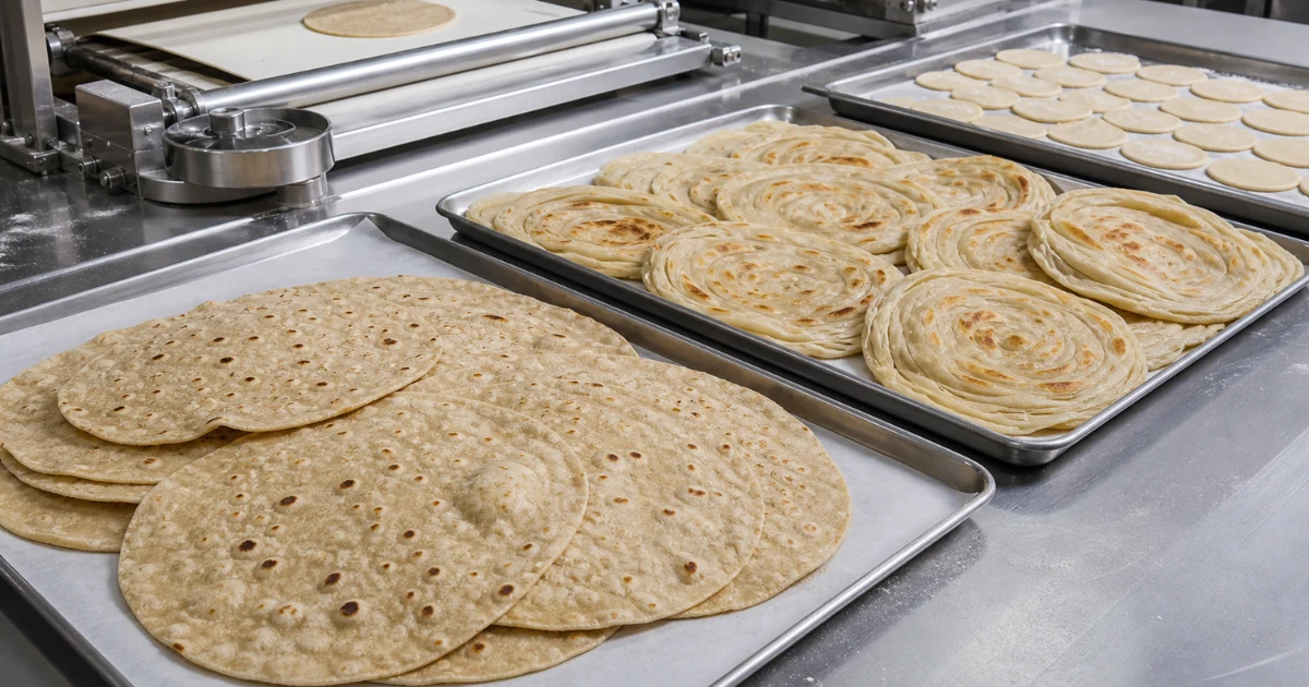 Ready-to-Cook Chapatis, Parotas & Puris food manufacturing