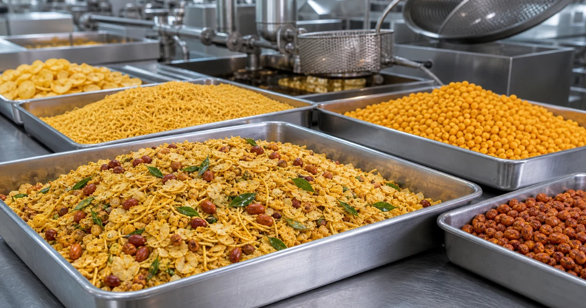 Snacks & Namkeen food manufacturing